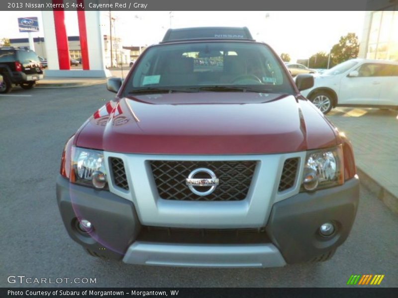 Cayenne Red / Gray 2013 Nissan Xterra S 4x4