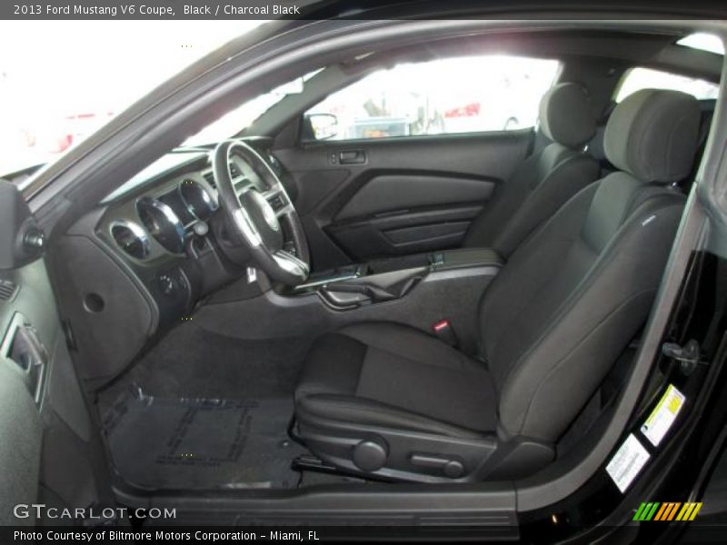 Black / Charcoal Black 2013 Ford Mustang V6 Coupe