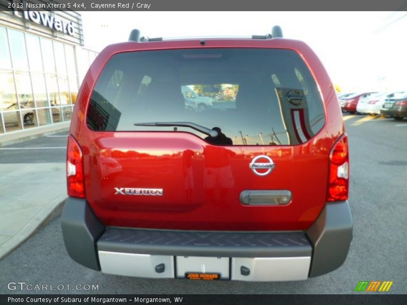 Cayenne Red / Gray 2013 Nissan Xterra S 4x4