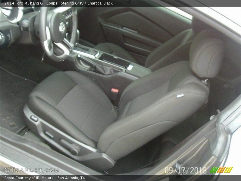 Sterling Gray / Charcoal Black 2014 Ford Mustang GT Coupe