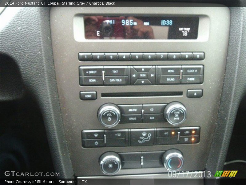 Sterling Gray / Charcoal Black 2014 Ford Mustang GT Coupe