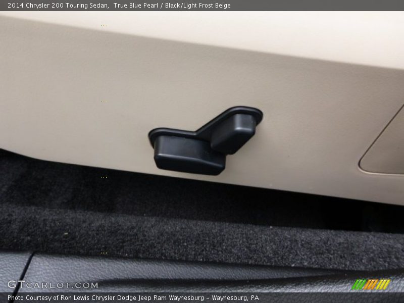 True Blue Pearl / Black/Light Frost Beige 2014 Chrysler 200 Touring Sedan