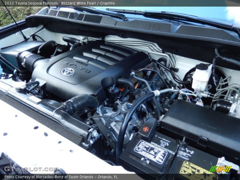  2013 Sequoia Platinum Engine - 5.7 Liter i-Force DOHC 32-Valve VVT-i V8