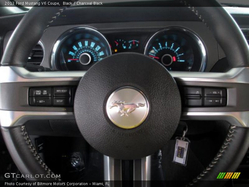 Black / Charcoal Black 2013 Ford Mustang V6 Coupe