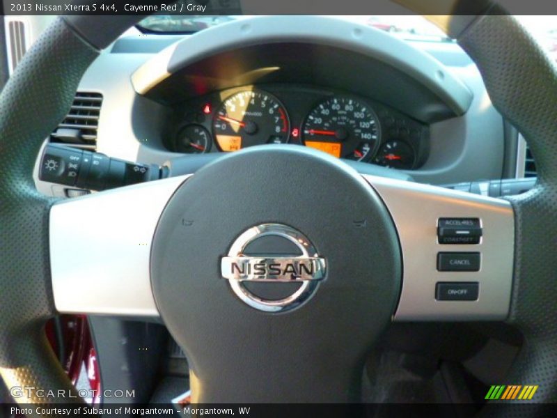 Cayenne Red / Gray 2013 Nissan Xterra S 4x4