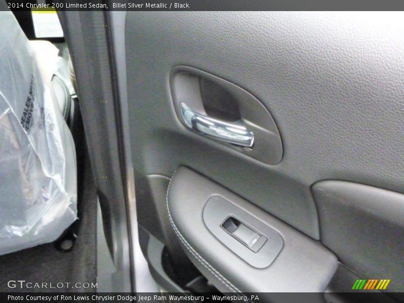 Billet Silver Metallic / Black 2014 Chrysler 200 Limited Sedan