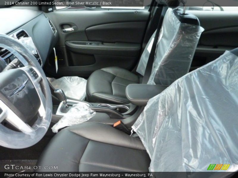 Billet Silver Metallic / Black 2014 Chrysler 200 Limited Sedan