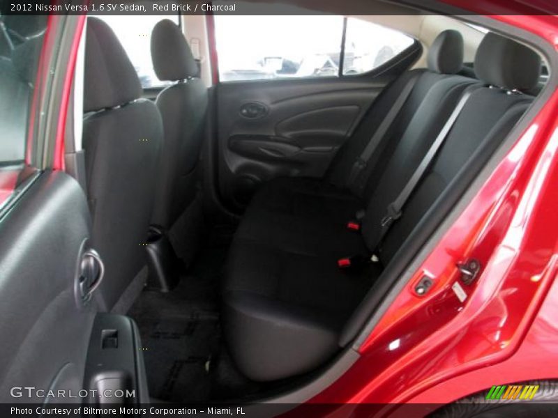 Red Brick / Charcoal 2012 Nissan Versa 1.6 SV Sedan
