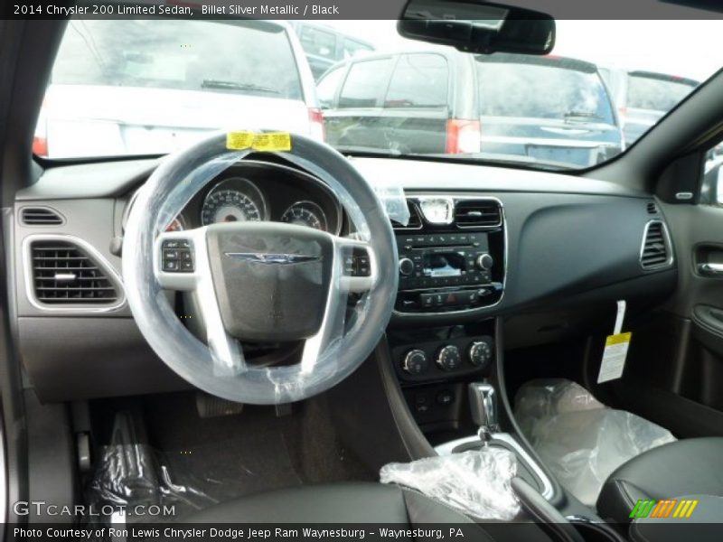 Billet Silver Metallic / Black 2014 Chrysler 200 Limited Sedan