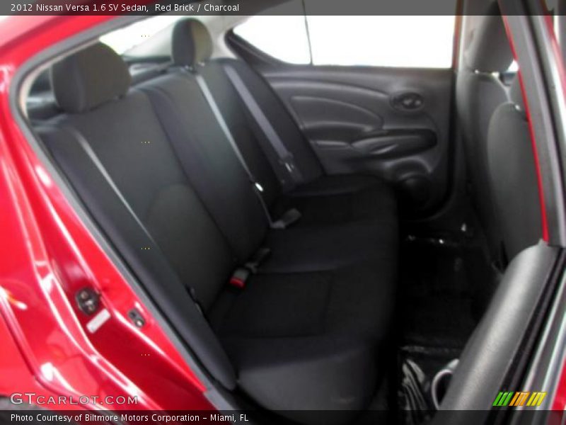 Red Brick / Charcoal 2012 Nissan Versa 1.6 SV Sedan
