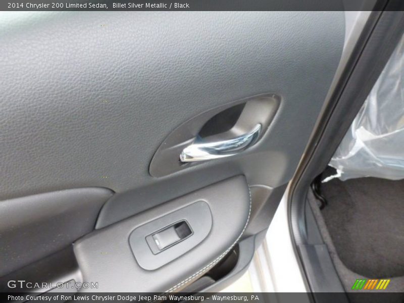 Billet Silver Metallic / Black 2014 Chrysler 200 Limited Sedan