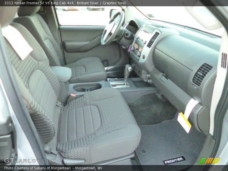 Brilliant Silver / Graphite Steel 2013 Nissan Frontier SV V6 King Cab 4x4