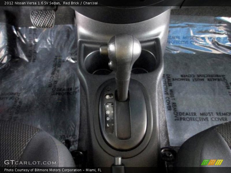 Red Brick / Charcoal 2012 Nissan Versa 1.6 SV Sedan