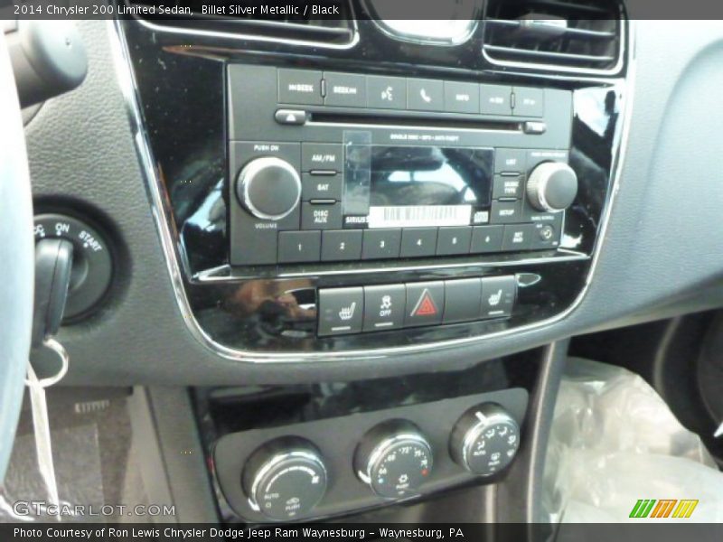 Billet Silver Metallic / Black 2014 Chrysler 200 Limited Sedan