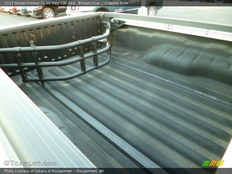 Brilliant Silver / Graphite Steel 2013 Nissan Frontier SV V6 King Cab 4x4