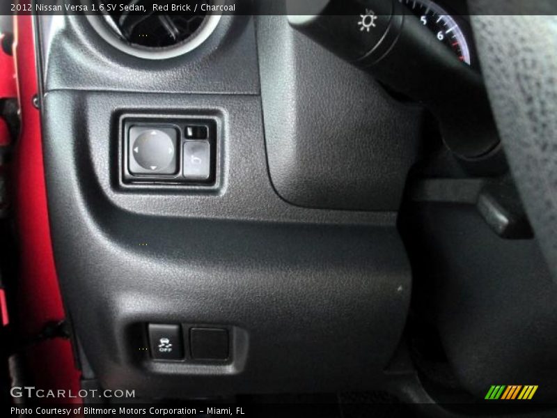 Red Brick / Charcoal 2012 Nissan Versa 1.6 SV Sedan