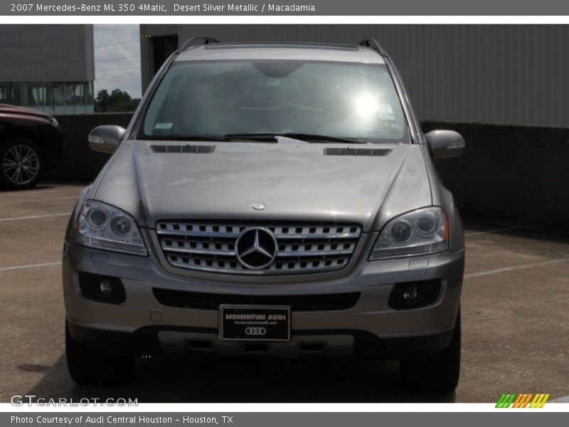 Desert Silver Metallic / Macadamia 2007 Mercedes-Benz ML 350 4Matic