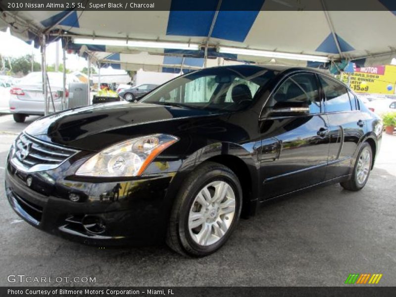 Super Black / Charcoal 2010 Nissan Altima 2.5 SL
