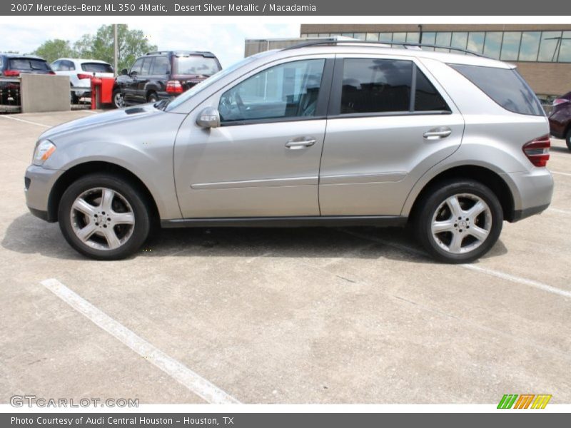 Desert Silver Metallic / Macadamia 2007 Mercedes-Benz ML 350 4Matic