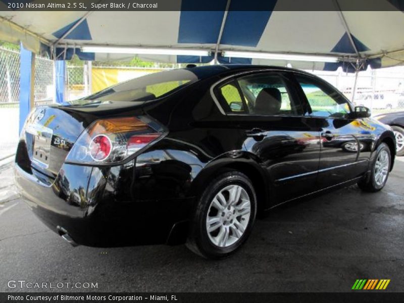 Super Black / Charcoal 2010 Nissan Altima 2.5 SL