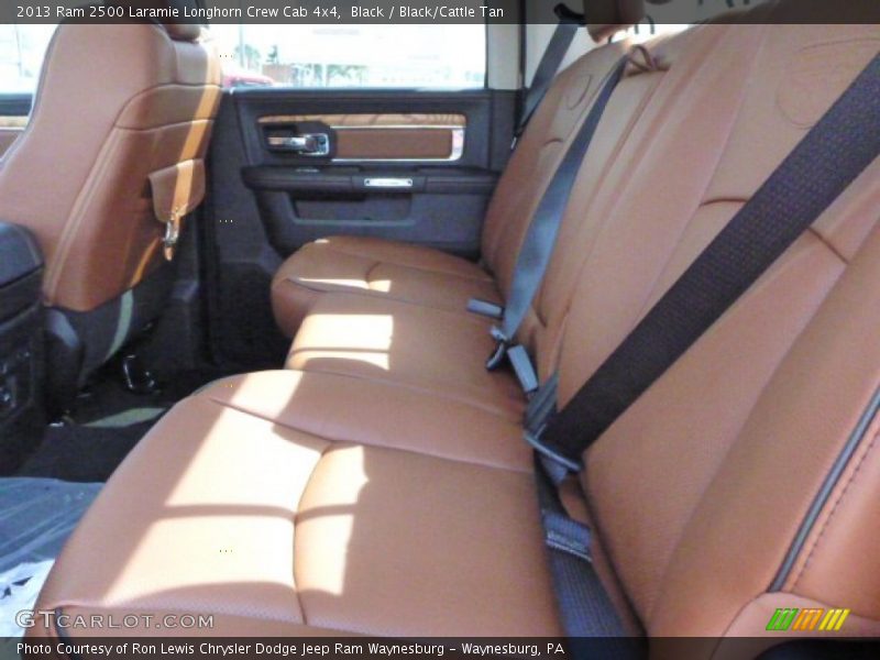 Black / Black/Cattle Tan 2013 Ram 2500 Laramie Longhorn Crew Cab 4x4