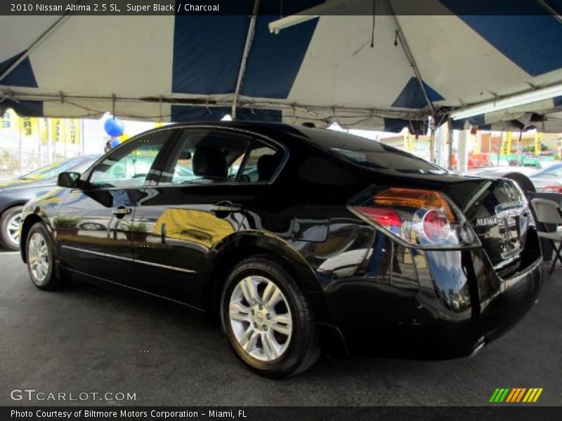Super Black / Charcoal 2010 Nissan Altima 2.5 SL