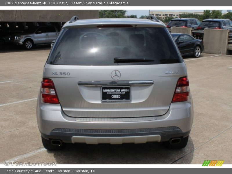 Desert Silver Metallic / Macadamia 2007 Mercedes-Benz ML 350 4Matic