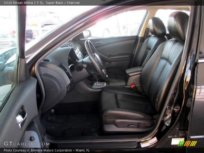 Super Black / Charcoal 2010 Nissan Altima 2.5 SL