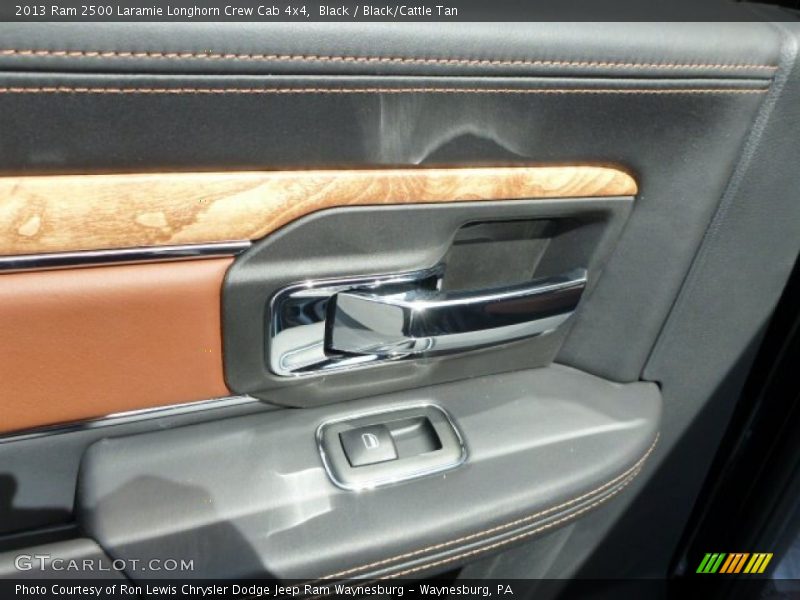 Black / Black/Cattle Tan 2013 Ram 2500 Laramie Longhorn Crew Cab 4x4