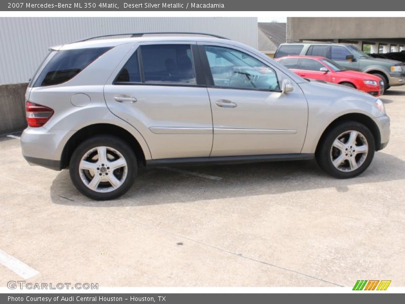 Desert Silver Metallic / Macadamia 2007 Mercedes-Benz ML 350 4Matic