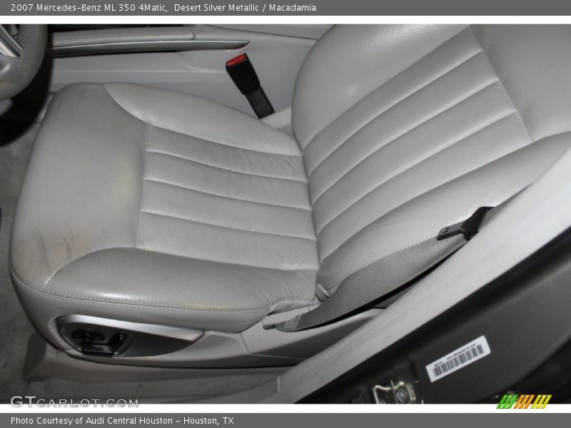 Desert Silver Metallic / Macadamia 2007 Mercedes-Benz ML 350 4Matic