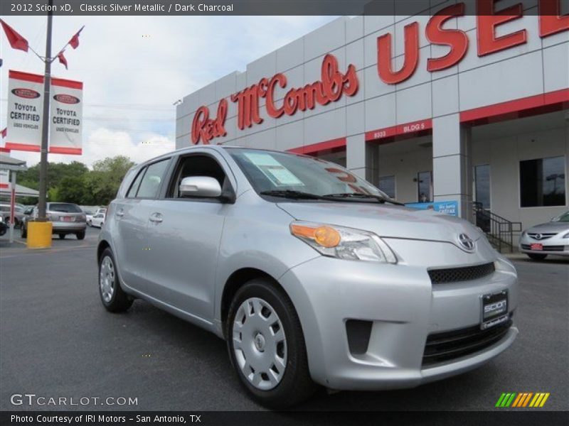 Classic Silver Metallic / Dark Charcoal 2012 Scion xD