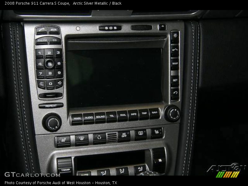 Arctic Silver Metallic / Black 2008 Porsche 911 Carrera S Coupe