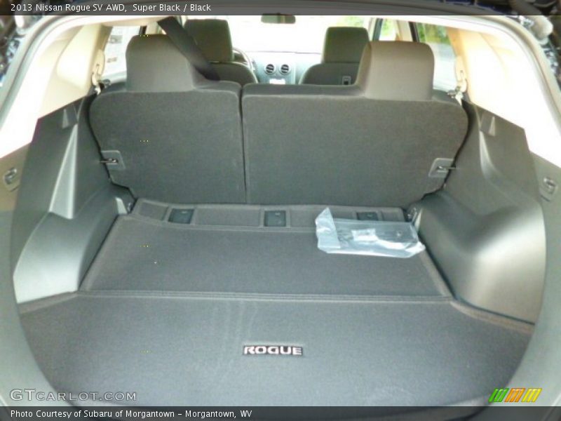 Super Black / Black 2013 Nissan Rogue SV AWD