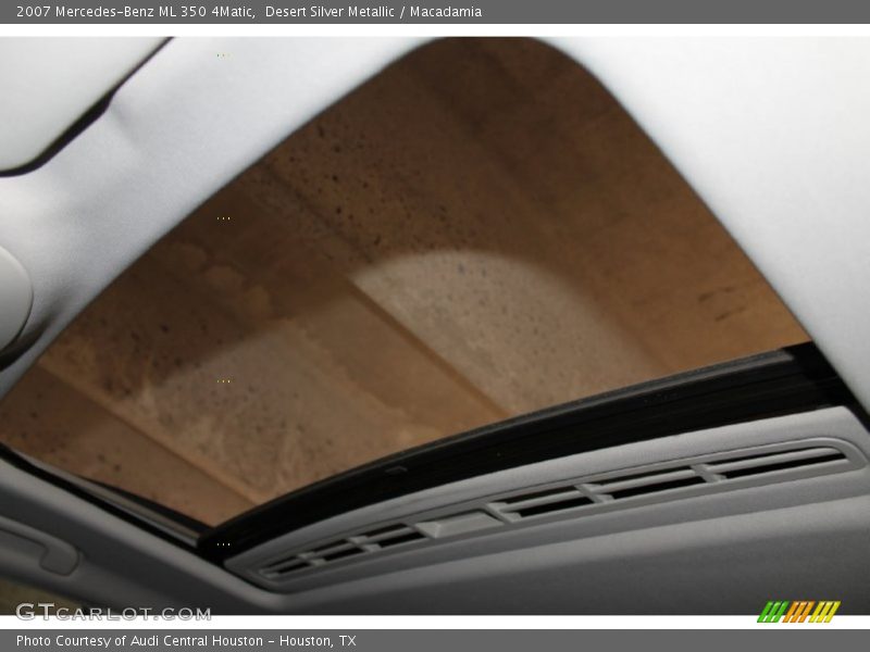 Desert Silver Metallic / Macadamia 2007 Mercedes-Benz ML 350 4Matic