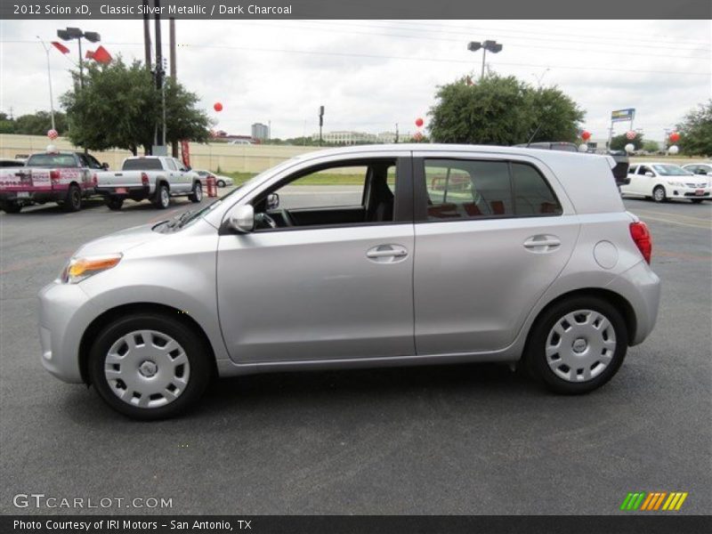 Classic Silver Metallic / Dark Charcoal 2012 Scion xD