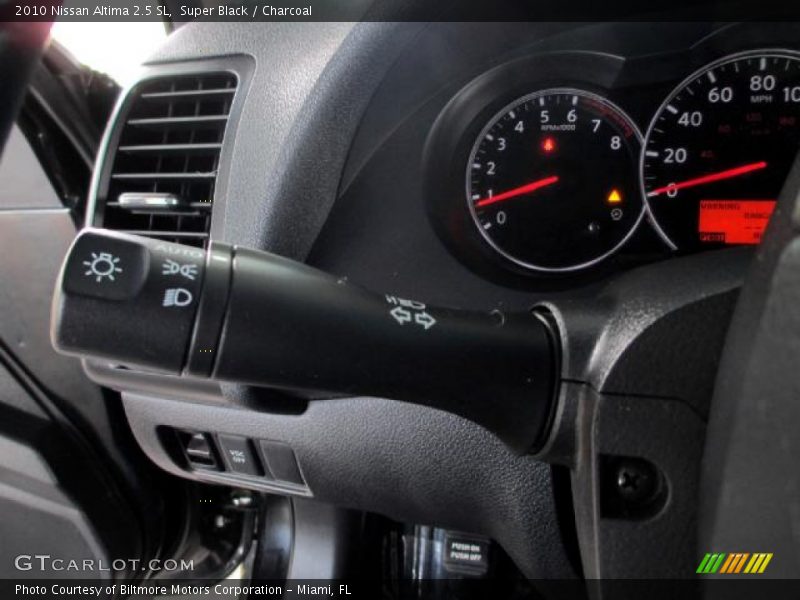 Super Black / Charcoal 2010 Nissan Altima 2.5 SL