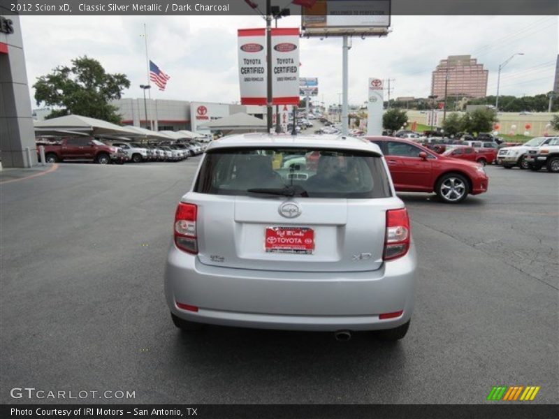 Classic Silver Metallic / Dark Charcoal 2012 Scion xD