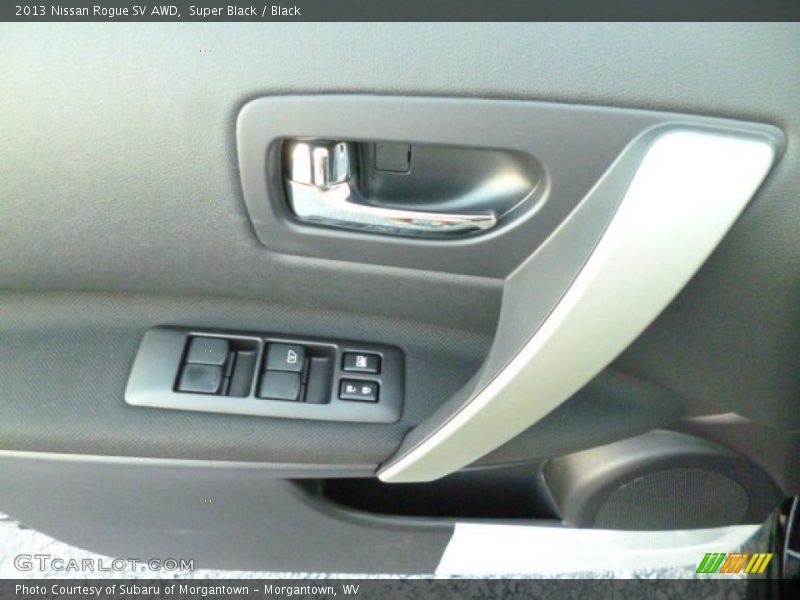Super Black / Black 2013 Nissan Rogue SV AWD
