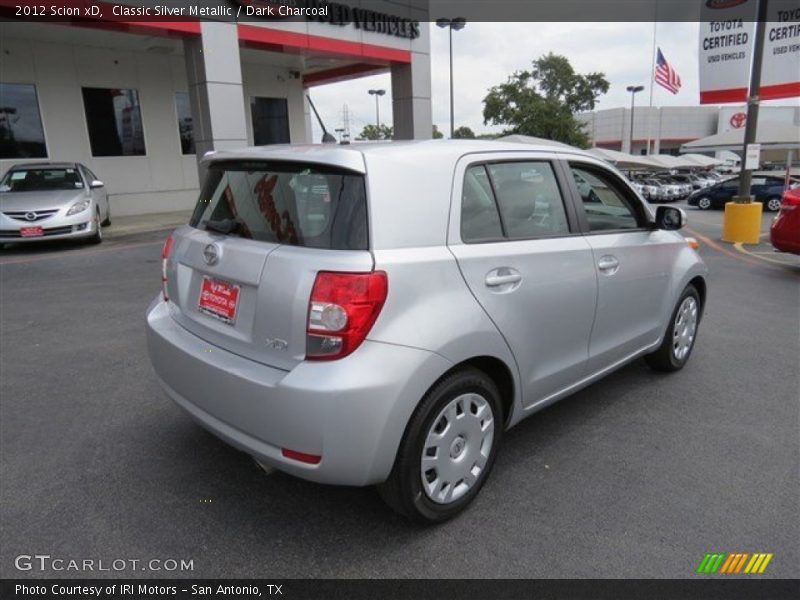 Classic Silver Metallic / Dark Charcoal 2012 Scion xD