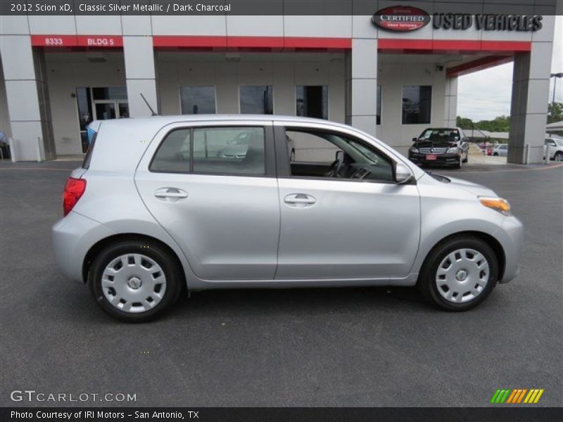 Classic Silver Metallic / Dark Charcoal 2012 Scion xD