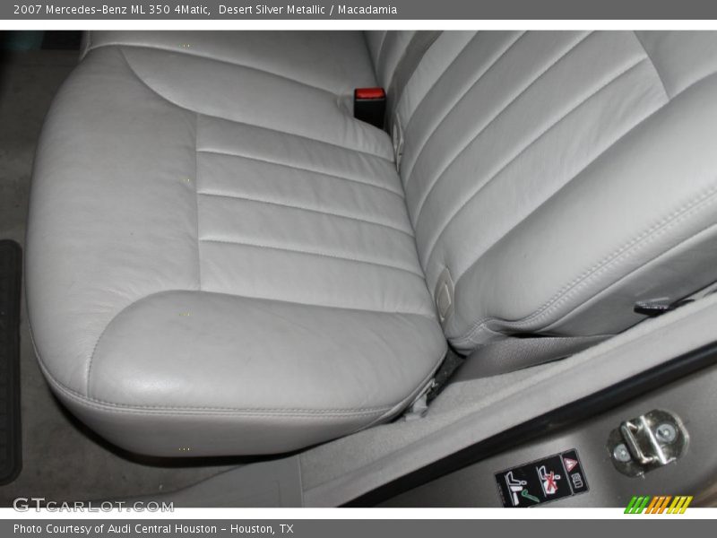 Desert Silver Metallic / Macadamia 2007 Mercedes-Benz ML 350 4Matic