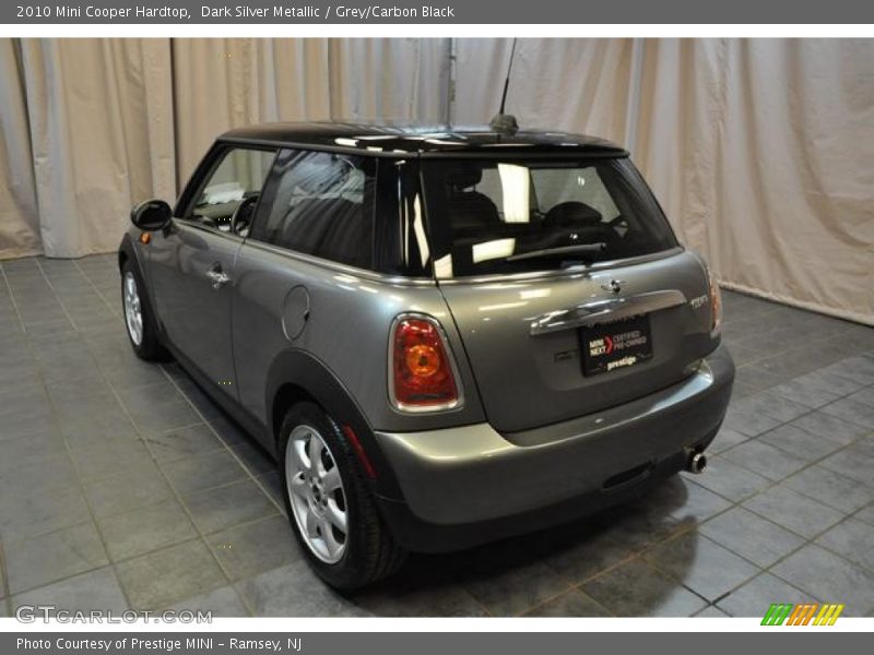 Dark Silver Metallic / Grey/Carbon Black 2010 Mini Cooper Hardtop