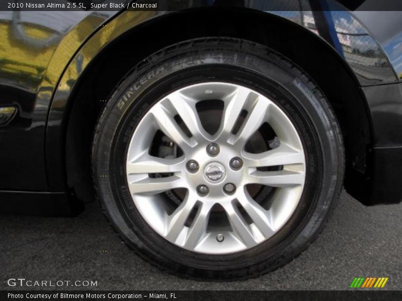 Super Black / Charcoal 2010 Nissan Altima 2.5 SL