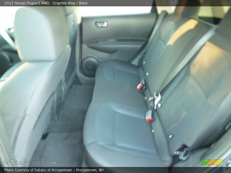 Graphite Blue / Black 2013 Nissan Rogue S AWD