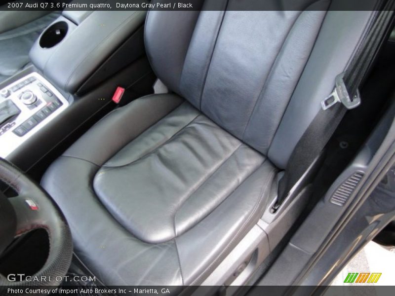 Daytona Gray Pearl / Black 2007 Audi Q7 3.6 Premium quattro