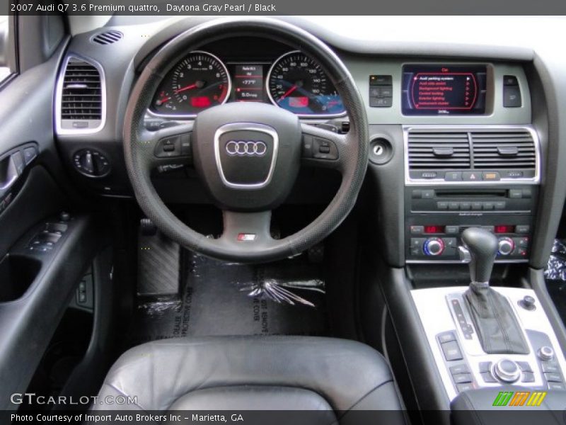Daytona Gray Pearl / Black 2007 Audi Q7 3.6 Premium quattro