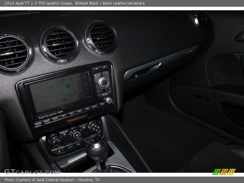 Brilliant Black / Black Leather/Alcantara 2010 Audi TT 2.0 TFSI quattro Coupe