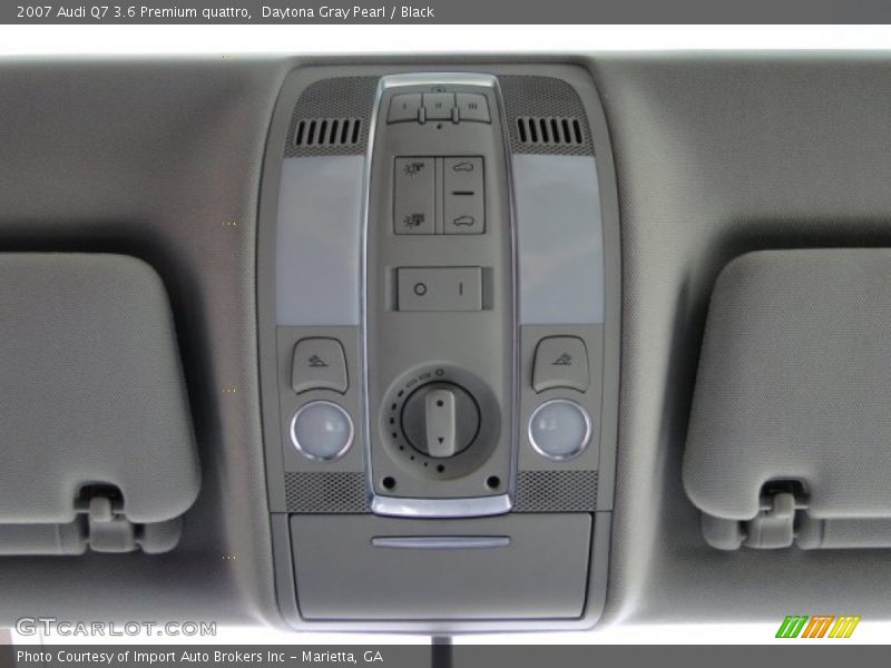 Daytona Gray Pearl / Black 2007 Audi Q7 3.6 Premium quattro