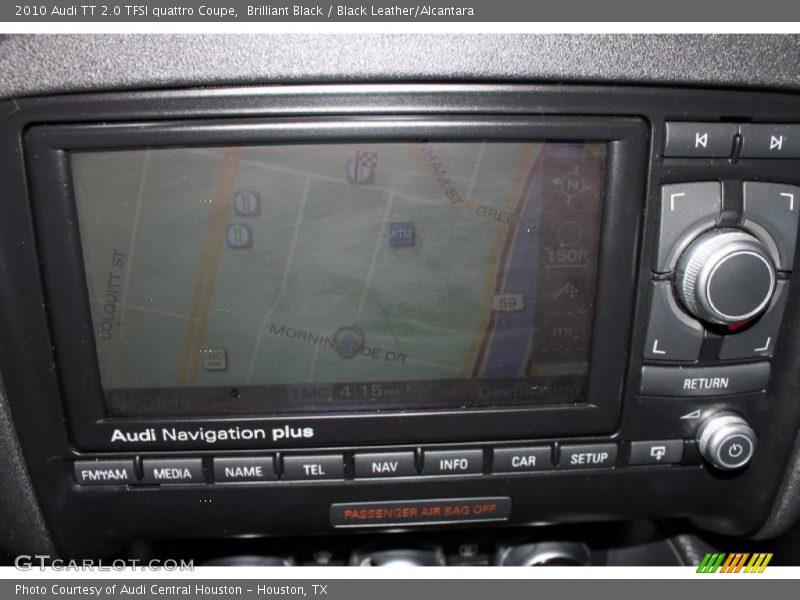 Navigation of 2010 TT 2.0 TFSI quattro Coupe